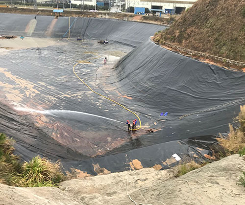 胶南废水池清理